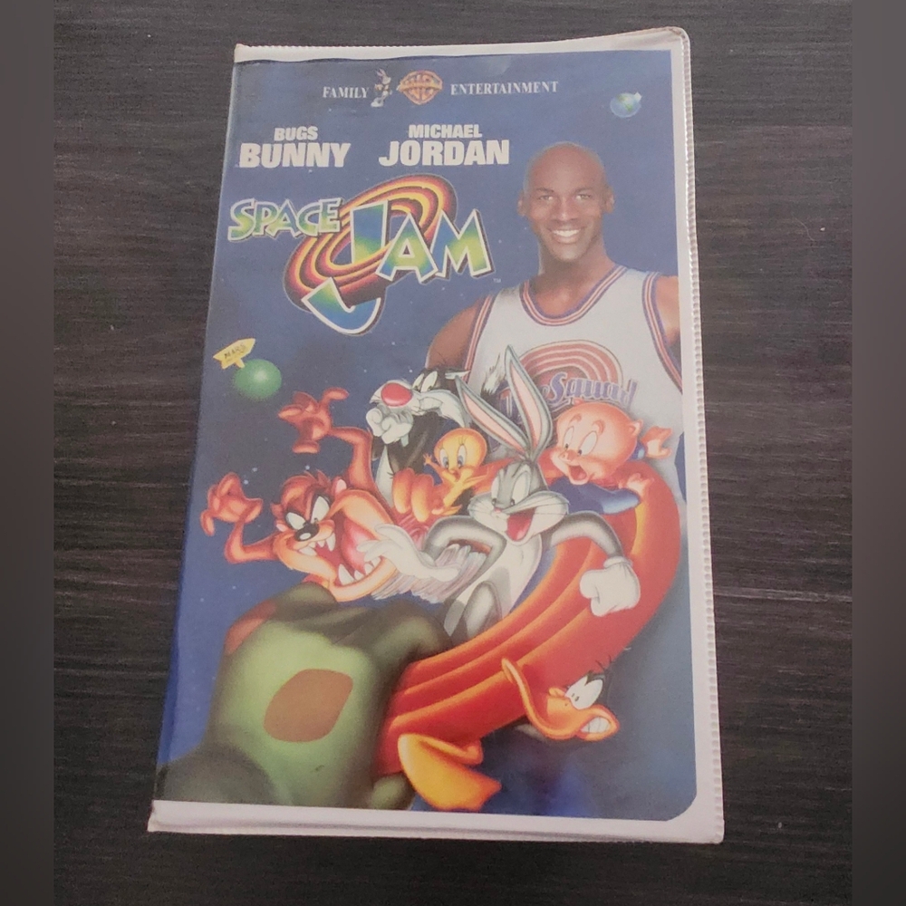 Space Jam 1996‎ VHS Michael Jordan, Bugs Bunny & Bill Murray.